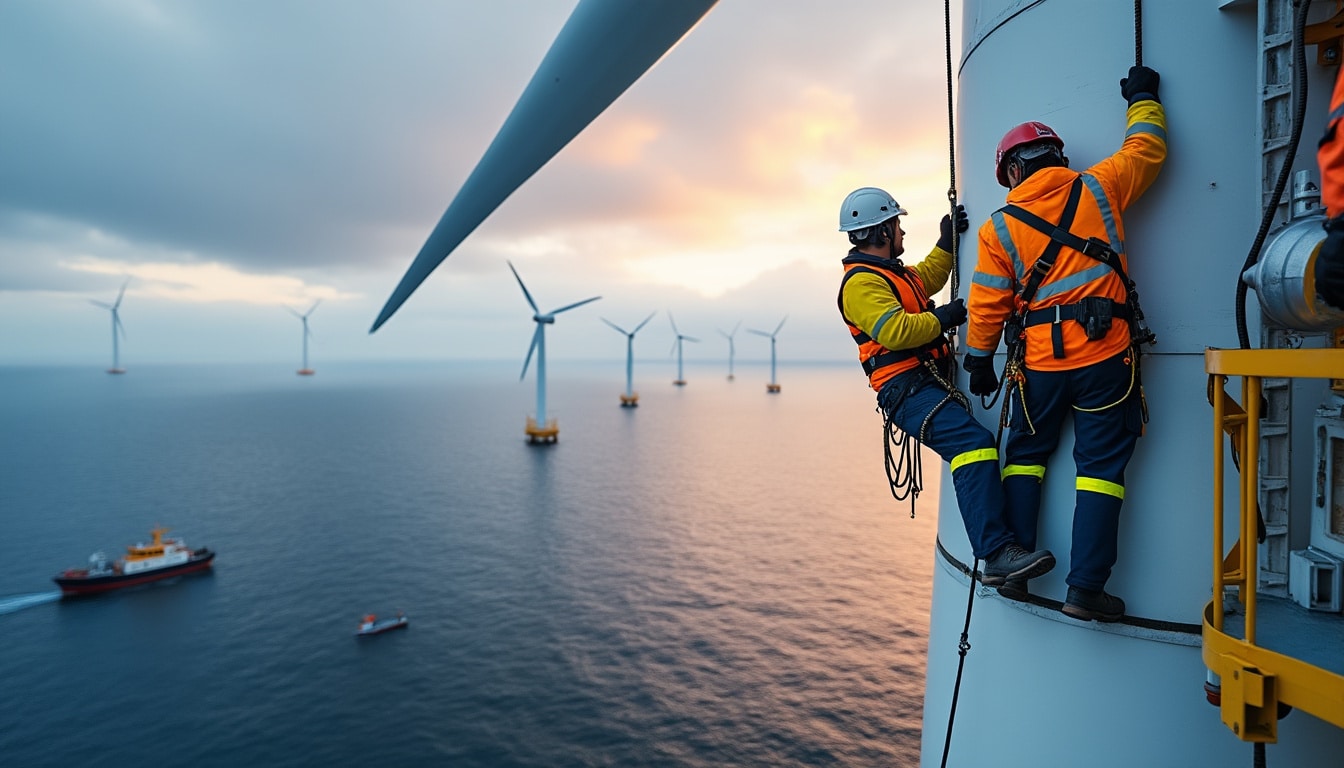 découvrez les métiers de l’éolien, leurs salaires, les tensions de recrutement et les perspectives d’emploi dans une filière en pleine croissance.